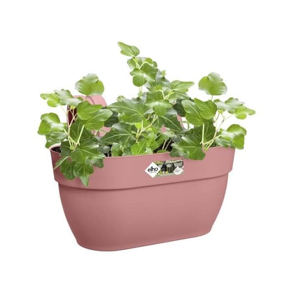 ELHO - Blomkruka - Vibia Campana Easy Hanger Medium - Dusty Rose - Utomhusbalkong - L 24,1 x B 36 x H 26,5 cm
