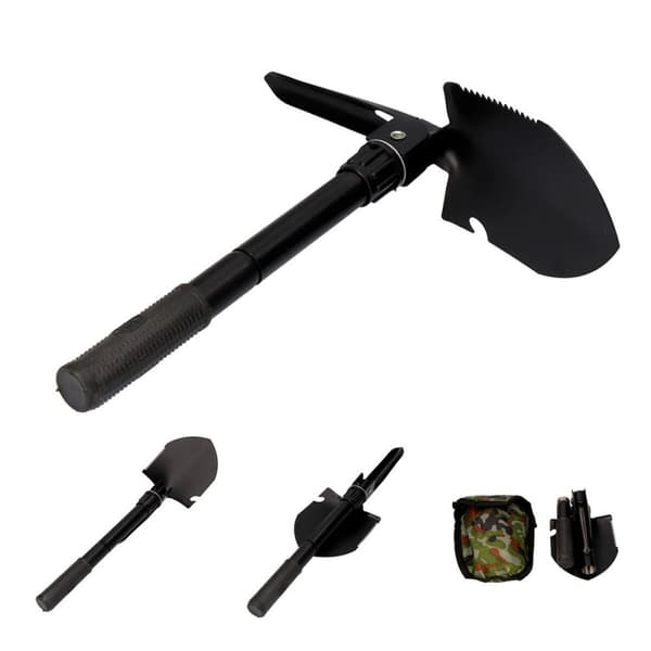 Hopfällbar spade Bensontools 9,5 x 41,5 cm Stål 440 g