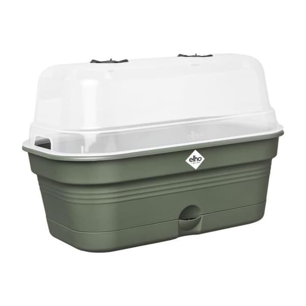 ELHO Green Basics Allin1 L Odlingsbricka - Grön - L 39 x B 23 x H 15 cm - odling och skörd - 100 % återvunnet