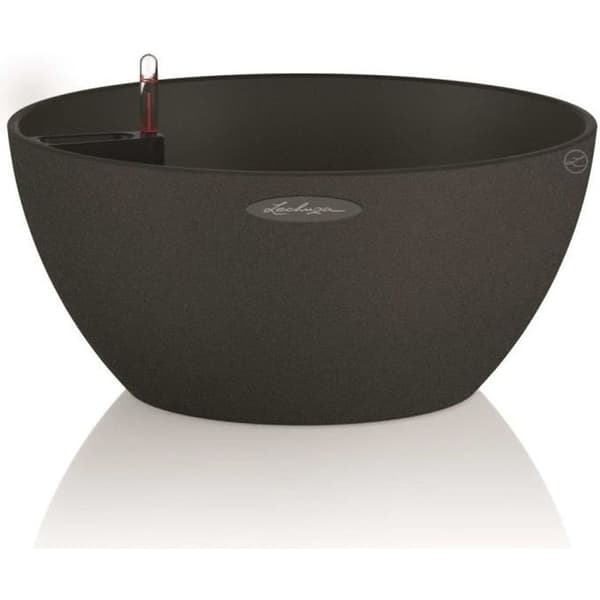 LECHUZA Planteringsmaskin CUBETO Färg 30 ALL-IN-ONE Grafitsvart 13832 421447
