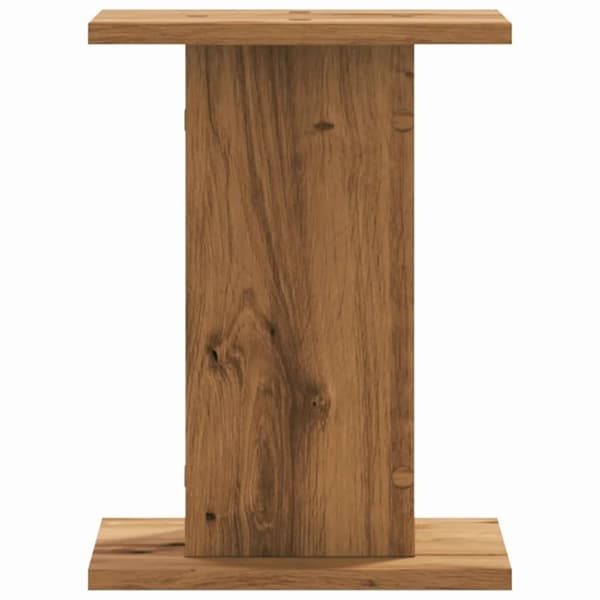vidaXL plantestativer 2 stk. 30x30x40 cm konstrueret træ egetræsfarvet
