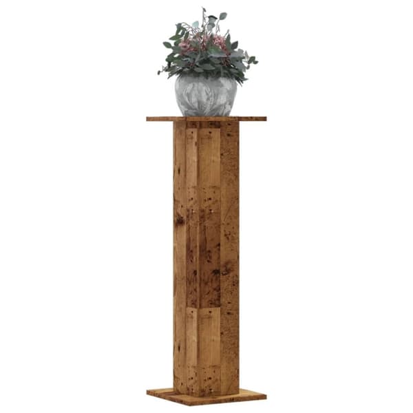 vidaXL Kasvitelineet 2 kpl vanha puu 30x30x95 cm tekninen puu