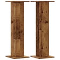 Miniatyrbilde 3 av 11: vidaXL Plantestativer 2 stk gammelt tre 30x30x95 cm konstruert tre