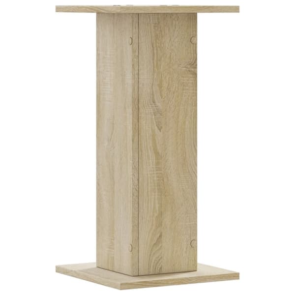 vidaXL Plantestativer 2 stk sonoma eik 30x30x60 cm konstruert tre