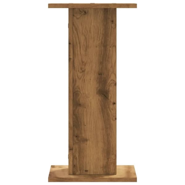 vidaXL plantestativer 2 stk. 30x30x60 cm konstrueret træ egetræsfarvet