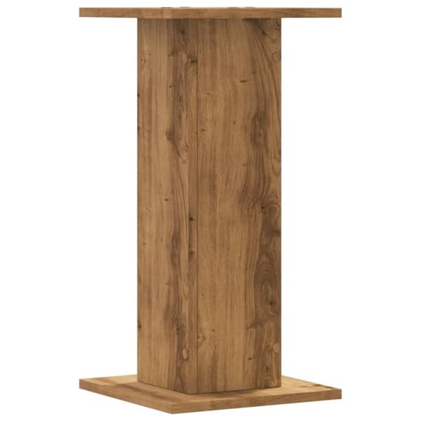 vidaXL plantestativer 2 stk. 30x30x60 cm konstrueret træ egetræsfarvet