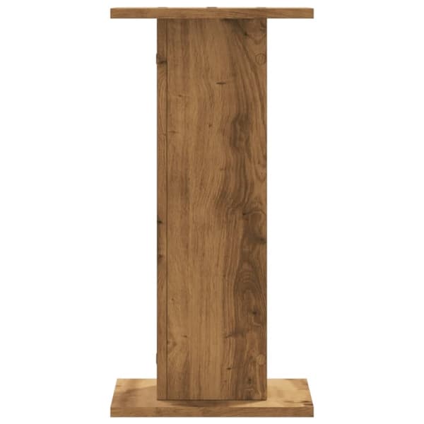 vidaXL plantestativer 2 stk. 30x30x60 cm konstrueret træ egetræsfarvet