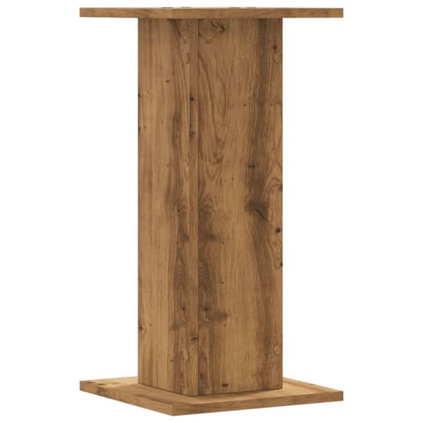 vidaXL plantestativer 2 stk. 30x30x60 cm konstrueret træ egetræsfarvet