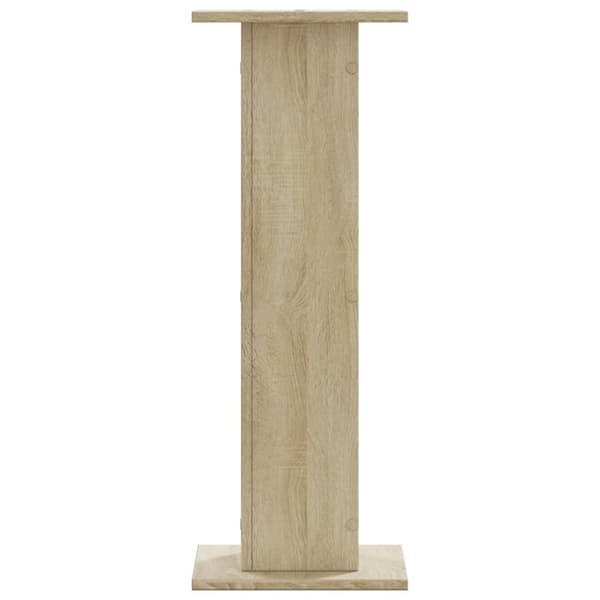 vidaXL plantestativer 2 stk. 30x30x80 cm konstrueret træ sonoma-eg
