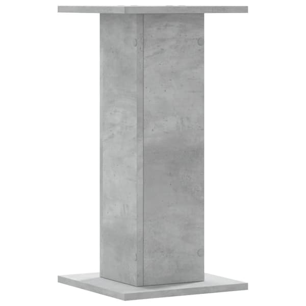 vidaXL plantestativer 2 stk. 30x30x60 cm konstrueret træ betongrå
