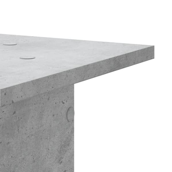 vidaXL plantestativer 2 stk. 30x30x60 cm konstrueret træ betongrå