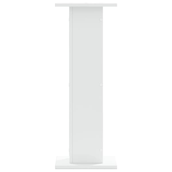 vidaXL Kasvitelineet 2 kpl valkoinen 30x30x80 cm tekninen puu