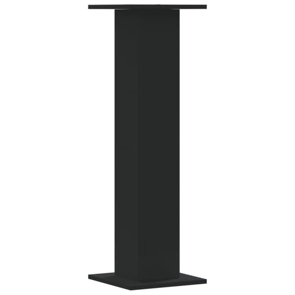 vidaXL plantestativer 2 stk. 30x30x95 cm konstrueret træ sort
