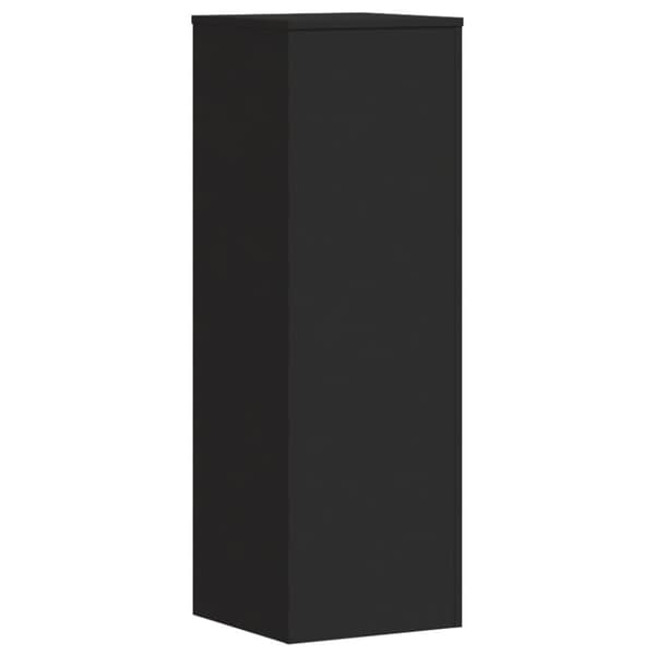 vidaXL plantestativer 2 stk. 33x33x100 cm konstrueret træ sort