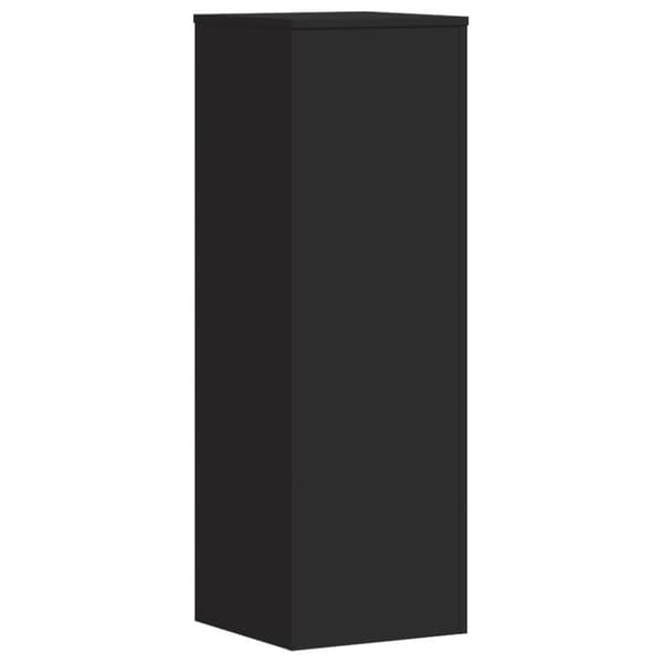 vidaXL plantestativer 2 stk. 33x33x100 cm konstrueret træ sort