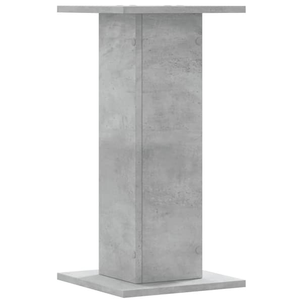 vidaXL Växtställ 2 st betonggrå 30x30x60 cm konstruerat trä