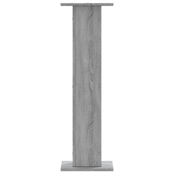 vidaXL Plantestativer 2 stk grå sonoma 30x30x95 cm konstruert tre