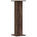 Miniatyrbilde 6 av 11: vidaXL Plantestativer 2 stk brun eik 30x30x95 cm konstruert tre