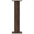 Miniatyrbilde 7 av 11: vidaXL Plantestativer 2 stk brun eik 30x30x95 cm konstruert tre
