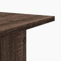 Miniatyrbilde 9 av 11: vidaXL Plantestativer 2 stk brun eik 30x30x95 cm konstruert tre