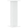 Miniatyrbilde 6 av 11: vidaXL Plantestativer 2 stk hvit 30x30x80 cm konstruert tre
