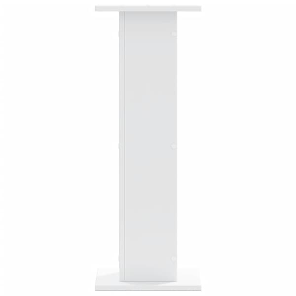 vidaXL Plantestativer 2 stk hvit 30x30x80 cm konstruert tre