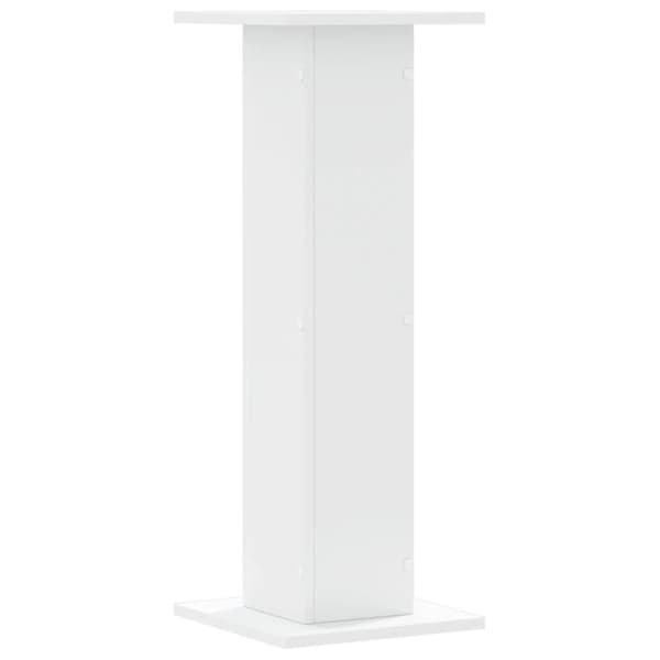 vidaXL Plantestativer 2 stk hvit 30x30x80 cm konstruert tre