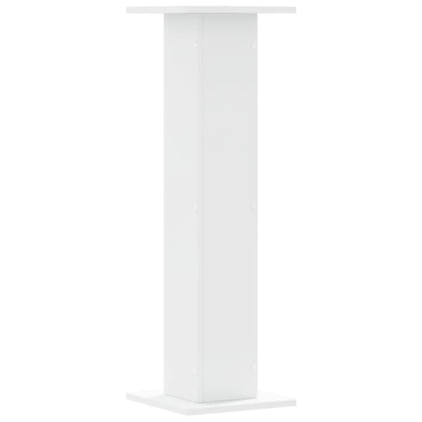 vidaXL Plantestativer 2 stk hvit 30x30x95 cm konstruert tre