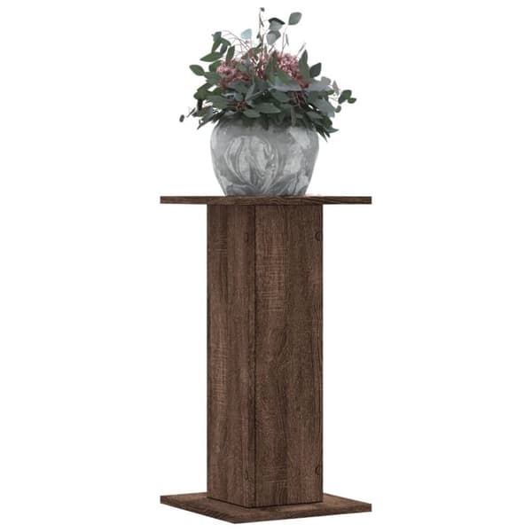 vidaXL Kasvitelineet 2 kpl ruskea tammi 30x30x60 cm tekninen puu