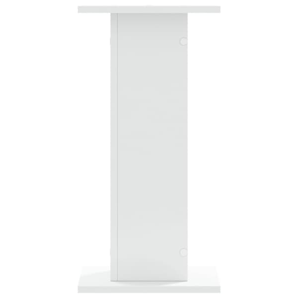 vidaXL plantestativer 2 stk. 30x30x60 cm konstrueret træ hvid