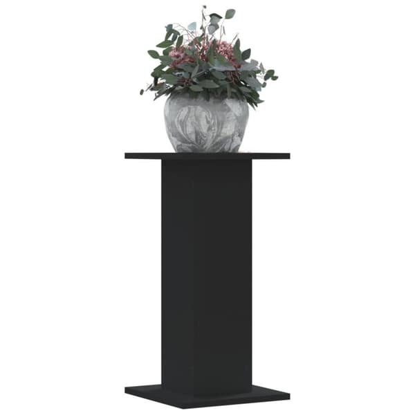 vidaXL plantestativer 2 stk. 30x30x60 cm konstrueret træ sort