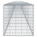 Miniatyrbilde 5 av 8: vidaXL Gabionkurv med deksel 900x50x50 cm galvanisert jern