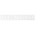 Miniatyrbillede 4 af 8: vidaXL gabionkurv med cover 1100x50x150 cm galvaniseret jern