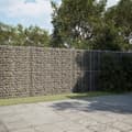 Miniatyrbilde 2 av 8: vidaXL Gabionkurv med deksel 550x100x200 cm galvanisert jern