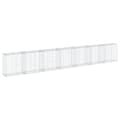 Miniatyrbillede 6 af 8: vidaXL gabionkurv med cover 700x50x100 cm galvaniseret jern