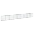 Miniatyrbillede 6 af 8: vidaXL gabionkurv med cover 900x50x100 cm galvaniseret jern
