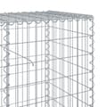 Miniatyrbillede 7 af 8: vidaXL gabionkurv med cover 900x50x100 cm galvaniseret jern