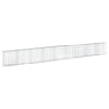 Miniatyrbillede 1 af 8: vidaXL gabionkurv med cover 900x50x100 cm galvaniseret jern