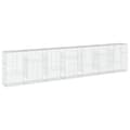 Miniatyrbillede 1 af 8: vidaXL gabionkurv med cover 700x50x150 cm galvaniseret jern