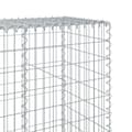 Miniatyrbilde 7 av 8: vidaXL Gabionkurv med deksel 1200x50x200 cm galvanisert jern