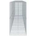 Pikkukuva 5 / 8: vidaXL Kivikori katolla 700x100x200 cm galvanoitu rauta