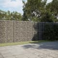 Miniatyrbilde 2 av 8: vidaXL Gabionkurv med deksel 700x100x200 cm galvanisert jern