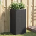 Miniatyrbillede 2 af 11: vidaXL plantekasser 2 stk. 40x40x60 cm polyrattan sort