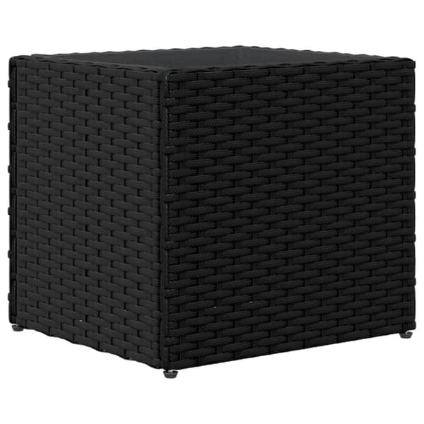 vidaXL plantekasser 2 stk. 36x30x32 cm polyrattan sort