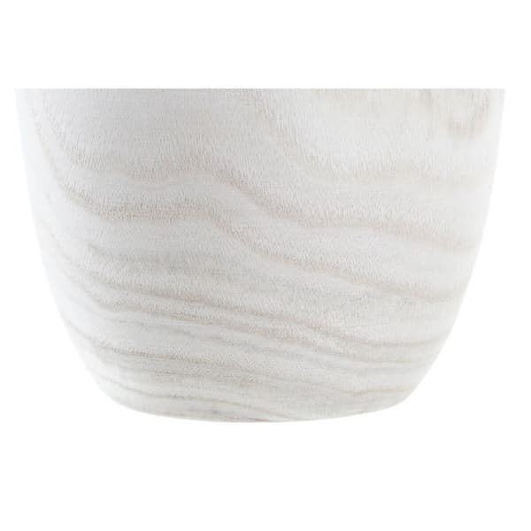 Kruka DKD Home Decor Brun Naturell Fyrkantig Boho 15 x 15 x 20 cm