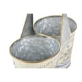Miniatyrbild 2 av 3: Kruka DKD Home Decor Rosa Metall Shabby Chic 24 x 12 x 23 cm