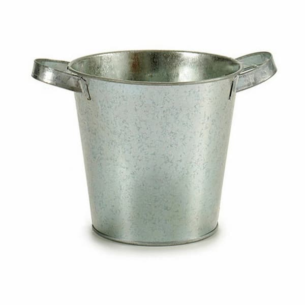 Kruka Ibergarden A60354-B Silvrig Zink Kub 20 x 14 x 16,2 cm (24 antal)