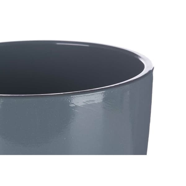 Krukset Ibergarden CAZORLA-22-28-A Antracitgrå Lera Ø 22 cm Ø 28 cm 22 x 22 x 18 cm 28 x 28 x 24 cm 2 Delar
