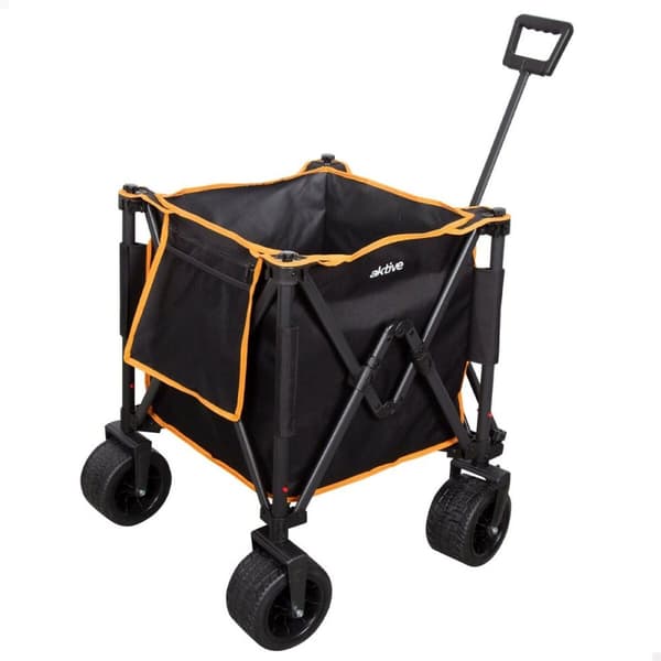Flerfunktionsvagn Aktive Polyester PVC Stål 52 x 105 x 52 cm