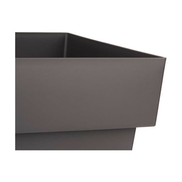 Selvvandende pot Ibergarden 87949 Grå Plastik 37 x 51 x 37 cm (6 enheder)